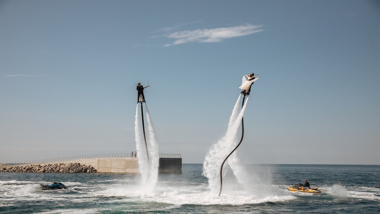 Флайборд джентельмен шоу: Скрипка и танец на воде 2023 | Flyboard ...