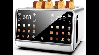 Celebrity Foyoconven Smart Touch Screen 4-Slice Toaster Review — The Future of Breakfast? Net Worth