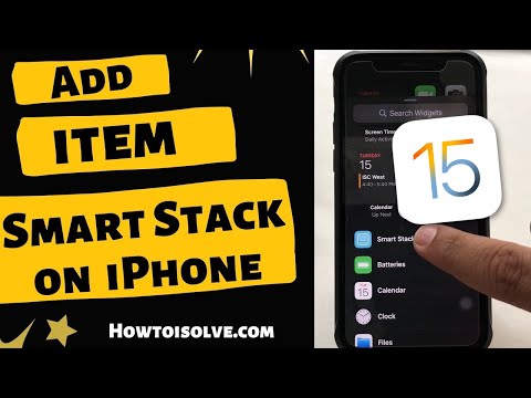 iOS 17: How to Add and Delete item into Smart Stack Widget on iPhone 🔥🔥 hqdefault