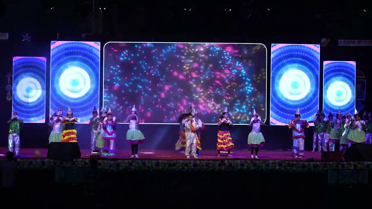 Fellowship International School, Chikhli | Annual Day | Energetic STD 2 DANCE Performance!