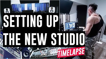 Setting Up the New Control Room -  Timelapse Video