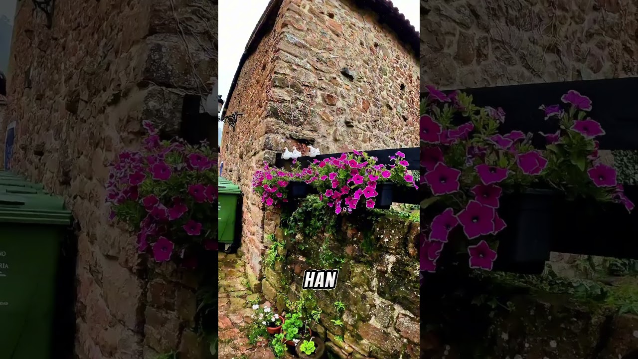 Decoración graciosa de una casa rural en un pueblo de cantabria #rural #pueblos #casas #barcenamayor