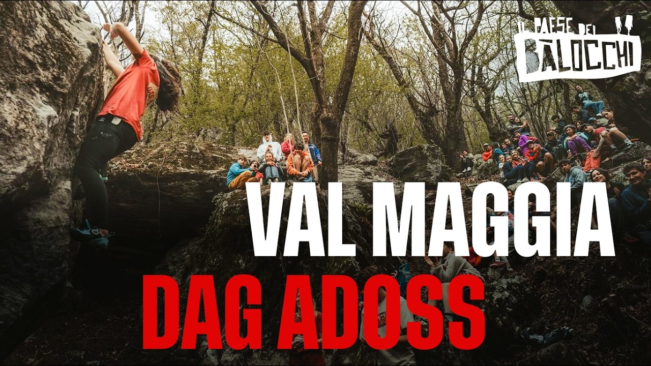 BOULDER IN TICINO - Con Egon Bernasconi