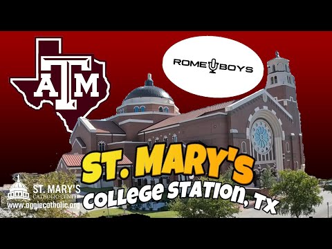 St Mary's College Station Tx: Church Tour