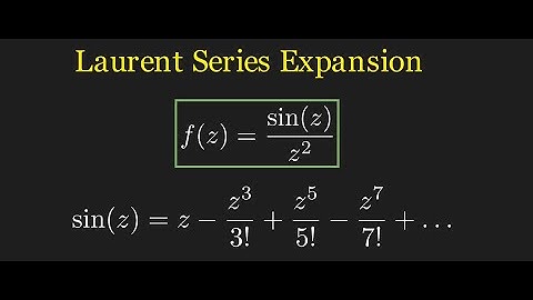 Complex Analysis: Finding the Laurent Series step-by-step