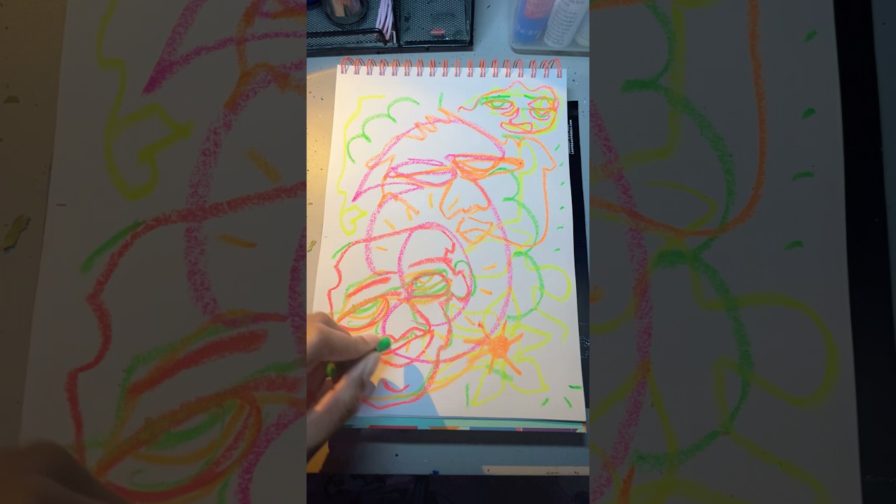 Don’t forget to smile today 🙂 #timelapseart