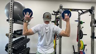Shoulder Scaption to Eccentric Abduction