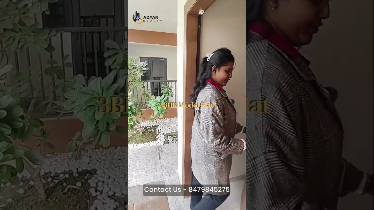 Own Your Dream Home in a Premium High-Rise Tower! | 2BHK & 3BHK Model Flat | Adyan Realty