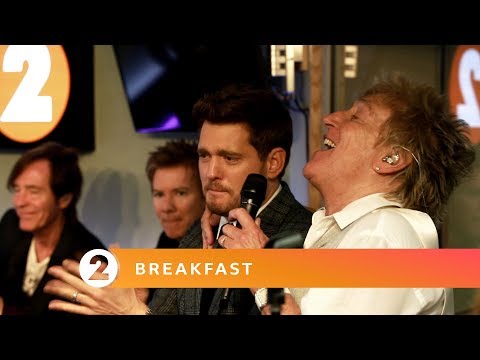 Rod Stewart & Michael Bublé - It's a Heartache (28 сентября 2018)