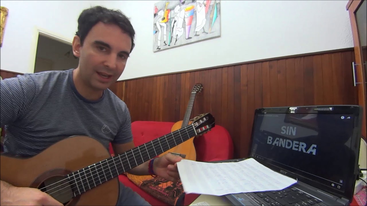 Clase 5 cómo sacar una canción para guitarra sola (fingerstyle), parte 1