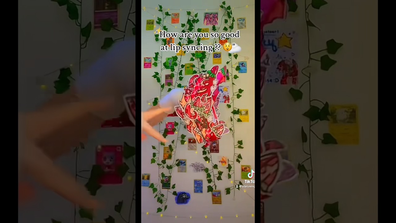 So good at lip syncing - Don’t ask me how I did it I just did it it was hard. || Paper Dragon Puppet