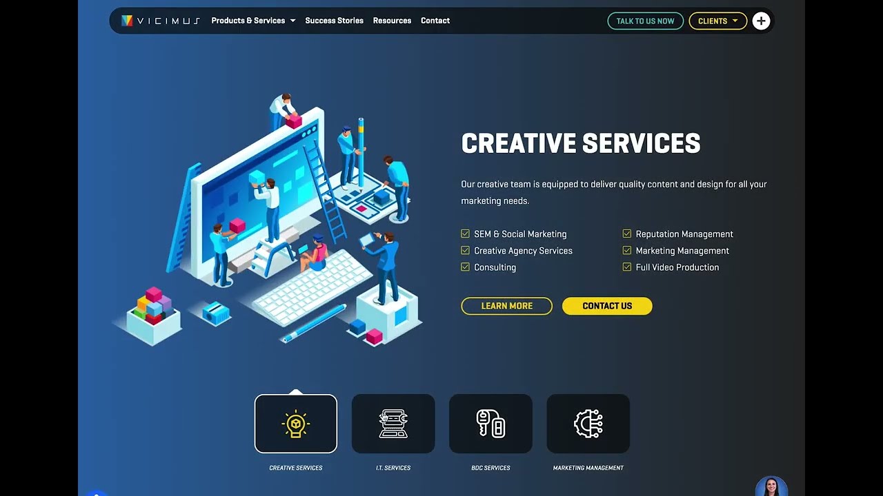 Vicimus.com 2020 ReDesign