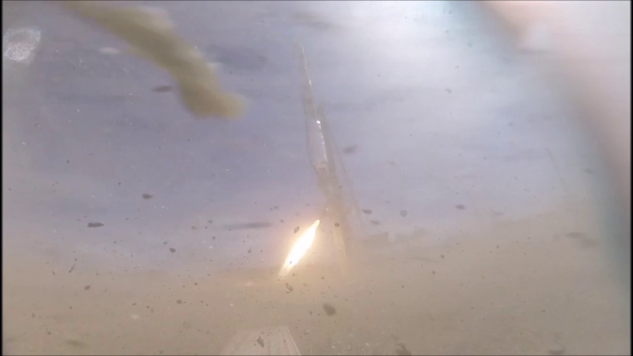 GoPro gets destroyed by rocket motor test