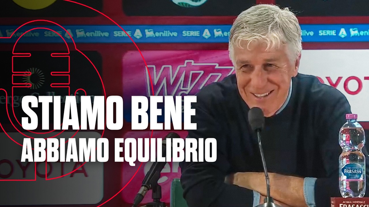 "Stiamo bene, abbiamo equilibrio" | Gasperini post Roma-Cremonese 3-0