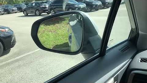 Learn How To Set Reverse Mirror Tilt In The Lexus RX350