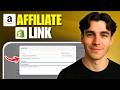 How To Add Amazon Affiliate Link To Shopify (Tutorial 2026)