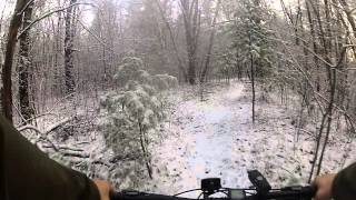 1st Snow Nepco Fat Bike lakeshore