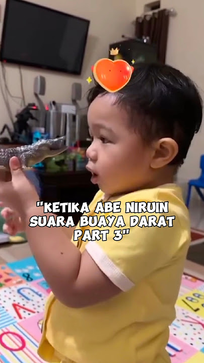 abe suara buaya darat 🐊 #abe #abecekut #fyp #shorts