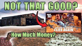 Is The NEW DLC Good Money Making Method | GTA Online Oscar Guzman Flies Again Update