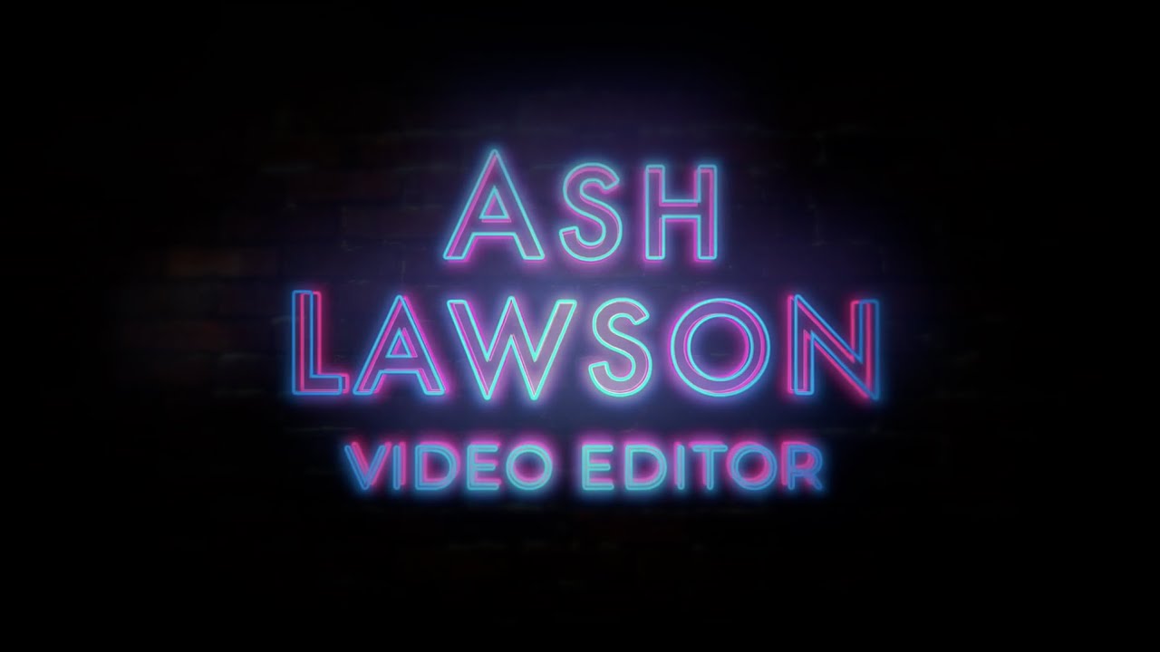 Ash Lawson Showreel