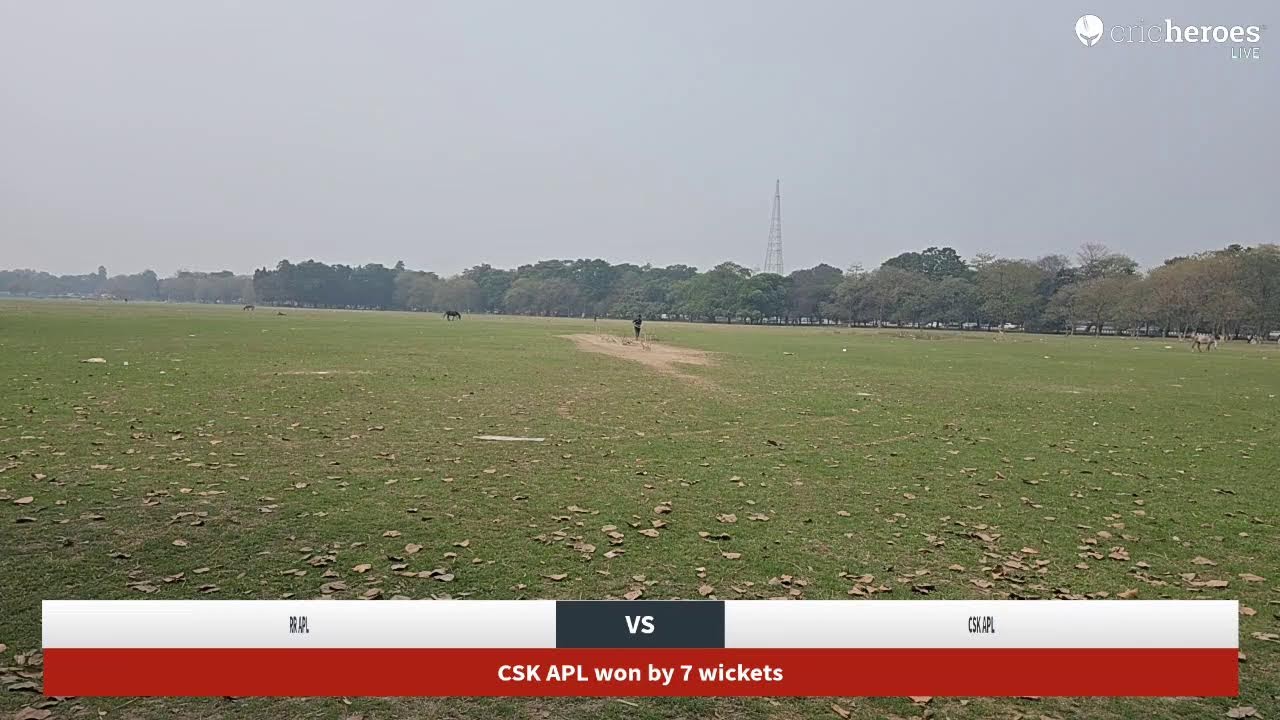 RR APL vs CSK APL Live Cricket Match | BOX OFFICE ALVIVA PREMIER LEAGUE  Live - PNT (Beside) Kolkata