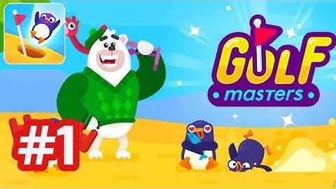 Golfmasters - Gameplay Walkthrough - Part 1 (Level 1 - 10) iOS/Android