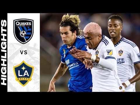 San Jose Earthquakes Los Angeles Galaxy Goals And Highlights