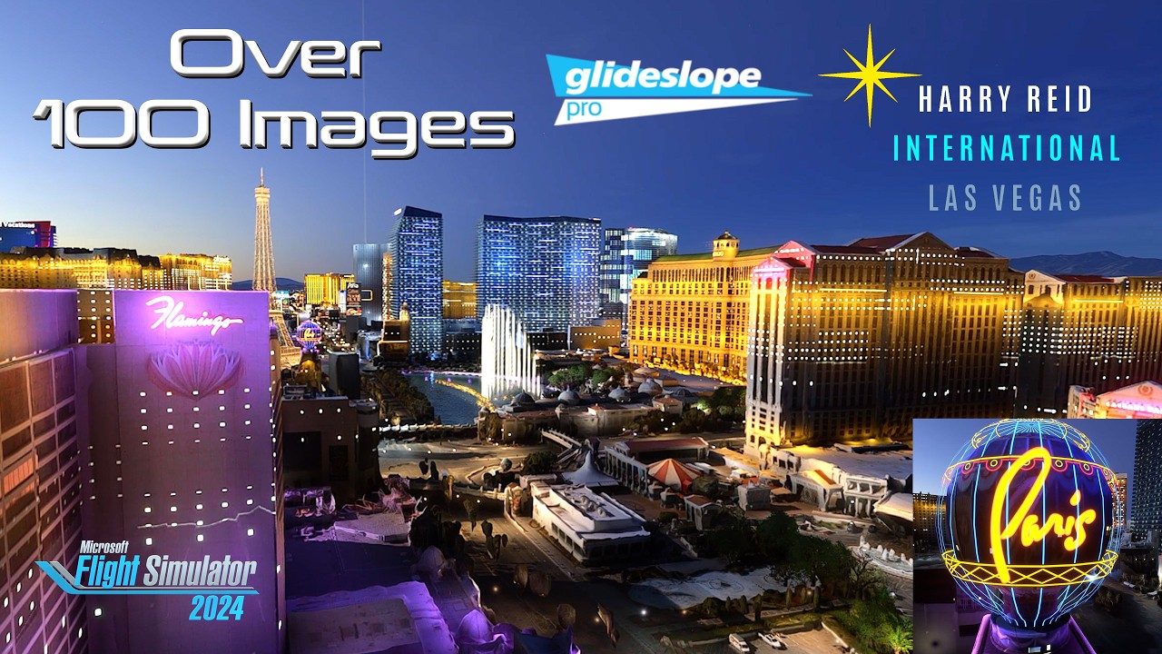 KLAS Las Vegas Harry Reid International Airport V1.4.5 MSFS2024- Glideslope Pro- Developer Spotlight