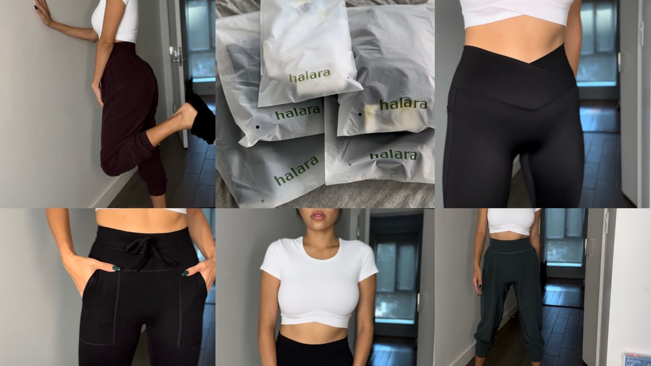 Tiktok Viral Leggings HALARA Try On Haul Review + Discount Code 