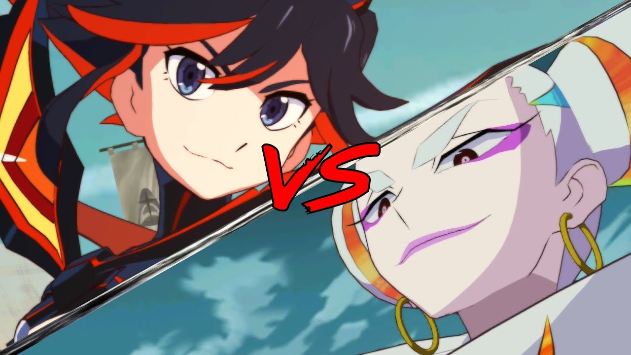 Kill La Kill If Ryuko Matoi Dual Wield Vs Ragyo Kiryuin Youtube