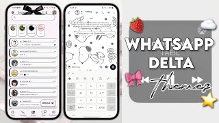 ⭐️DELTA WHATSAPP THEMES (personalize your WhatsApp) 🎀☁️ screenshot 4