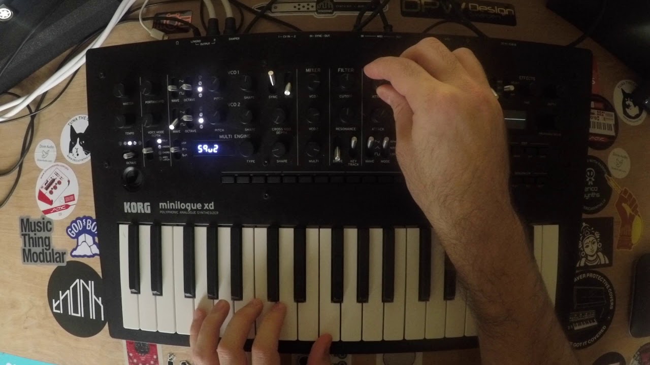 Korg Minilogue XD   Patch Design   Pad 03   Ambient, Weird, Chilled