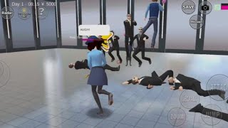 Sakura// police station destroying 😢 #sakuraschoolsimulator #shortvideo #youtubeshorts #gaming