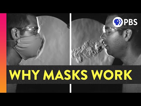 ⁣How Well Do Masks Work? (Schlieren Imaging In Slow Motion!)