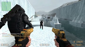 Counter-Strike: Source Zombie Escape UNLOZE ze_icecap_escape_v3 ~ (Nova HunterZ player)
