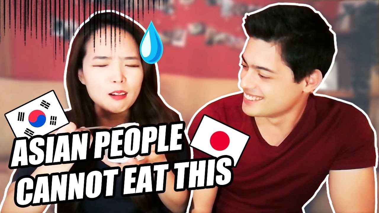 KOREAN GIRL TRIES RICE PUDDING FOR THE FIRST TIME