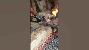 Old Tools Melted Into a New Peraak Complete Forging Tutorial#hardwor#foryou #blacksmith