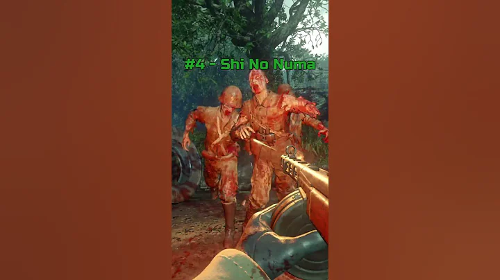 Top 5 EASIEST Maps in Cod Zombies (2023) #shorts #gaming