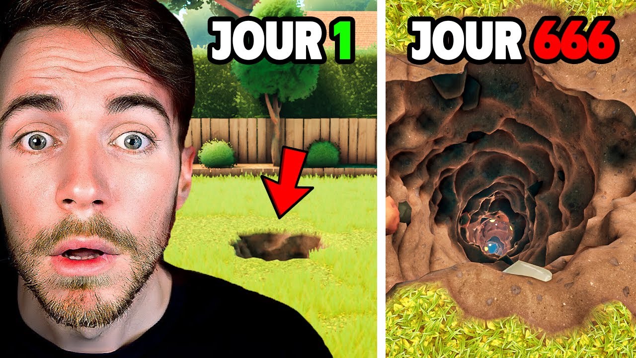 NE CREUSE SURTOUT PAS CE TROU (ce qui se cache au fond va te TRAUMATISER...)