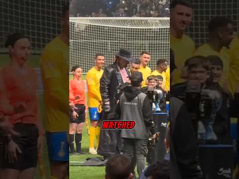 Cristiano Ronaldo Left Stunned As WWE legend The Undertaker Walks 😯 ll #ronaldo #undertaker #shorts