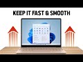 Secrets to keep your windows pc running fast and smooth
