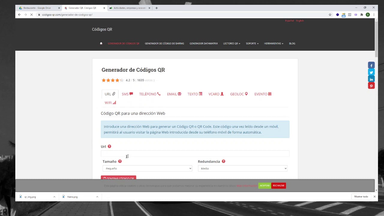 Cómo Generar Cartas de Restaurantes Digitales y Codigos QR Gratis