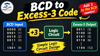 Details BCD to Excess-3 Code Converter | Truth Table, K-Map & Logic Circuit Design Update