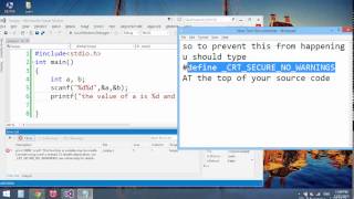 SANJAY(Visual Studio scanf error).