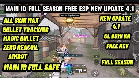 Pubg Mobile hack 4.1 ( New 4.1 Version Inbuilt Esp Mod) | Pubg Mobile Gl+Kr