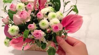 優しさと素直さに包まれるアレンジメント