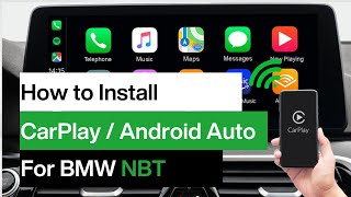 How To Install Carplay Android Auto For A Bmw Nbt Radio