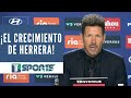 Diego Simeone DESTACÓ que Héctor Herrera es HOY de los JUGADORES IMPORTANTES del Atlético de Madrid