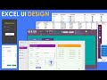 Advanced Excel UserForm with real-life projects. Modern UI For beginners and professionals