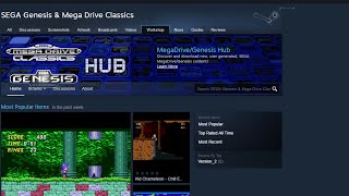 Sega Accepting ROM Hacks in Genesis Hub Steam Workshop - #CUPodcast